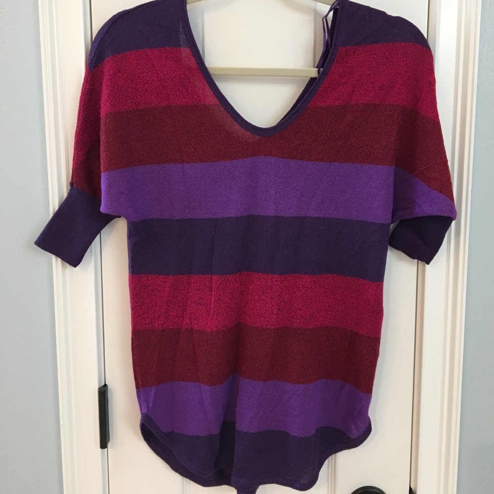 Express xs quarter sleeve top NWT